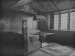 Heerenkamer in een villa. Ontwerp: Ir. J.B. van Loghem.
              <br/>
              uit 'Nieuw Nederlandsche Ruimtekunst', 1923